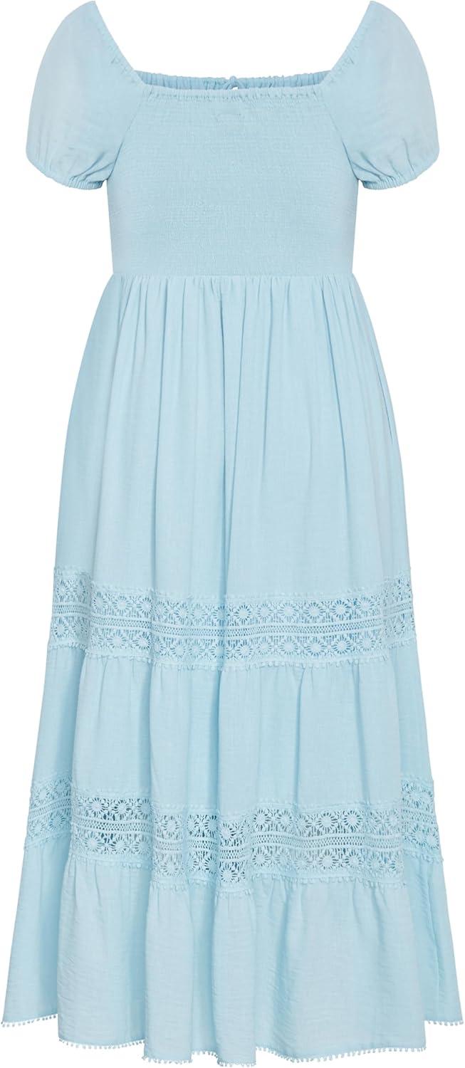 image:imageCity Chic Womens Plus Size Dress HavenIce Blue