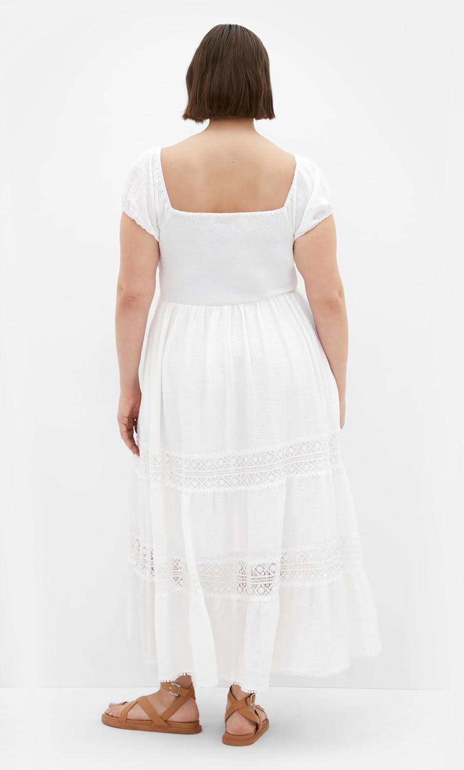 image:imageCity Chic Womens Plus Size Dress HavenIvory