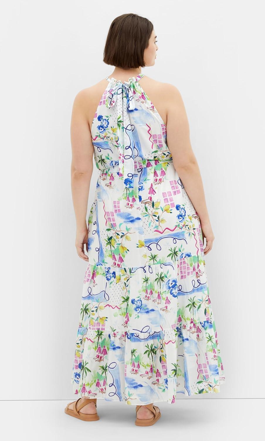 image:imageCity Chic Womens Plus Size Dress Island Breeze MaxiIsland Breeze