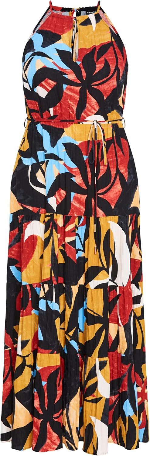 image:imageCity Chic Womens Plus Size Dress Island Getaway MaxiTropical Oasis