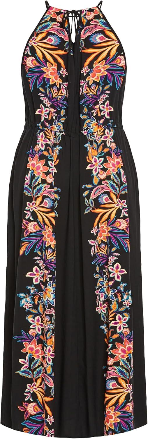 image:imageCity Chic Womens Plus Size Dress Island GirlBlack Tropics