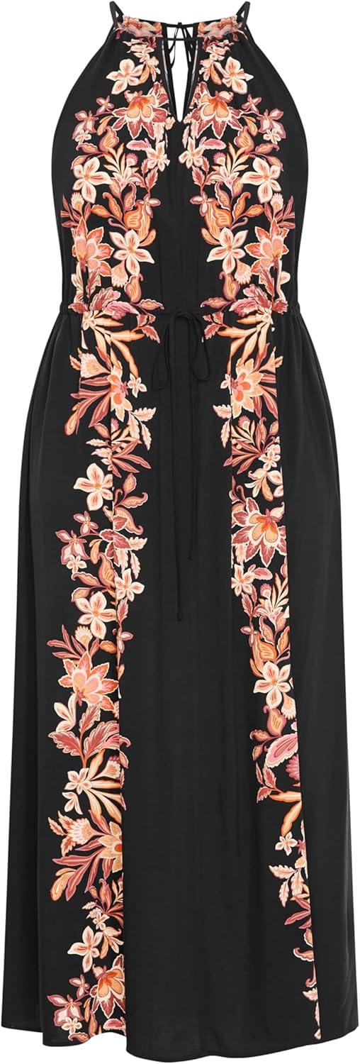 image:imageCity Chic Womens Plus Size Dress Island GirlCinnamon