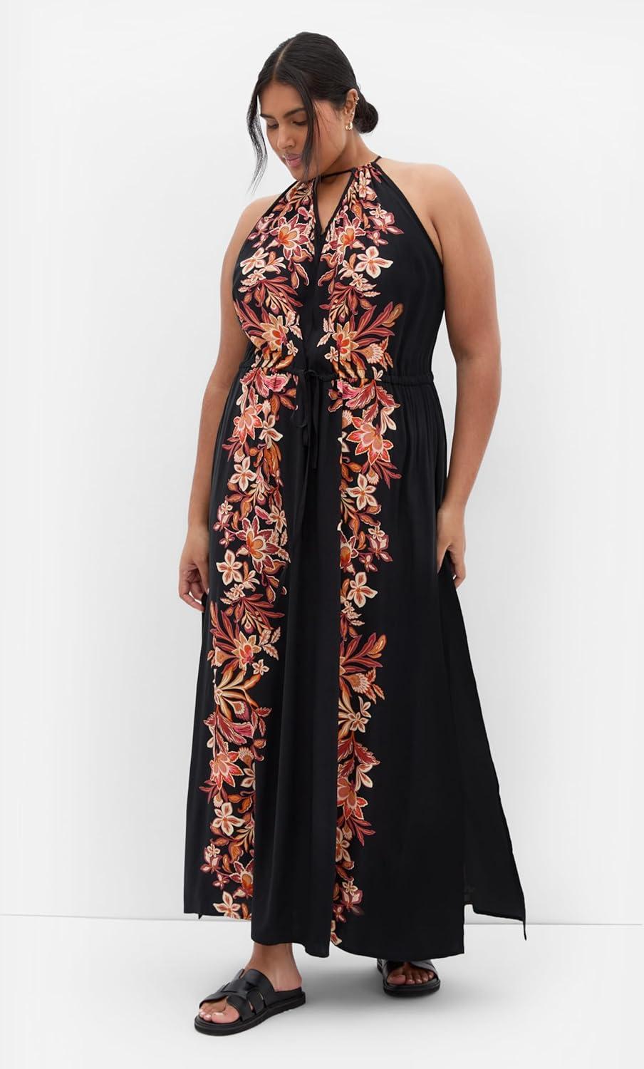 image:imageCity Chic Womens Plus Size Dress Island GirlCinnamon