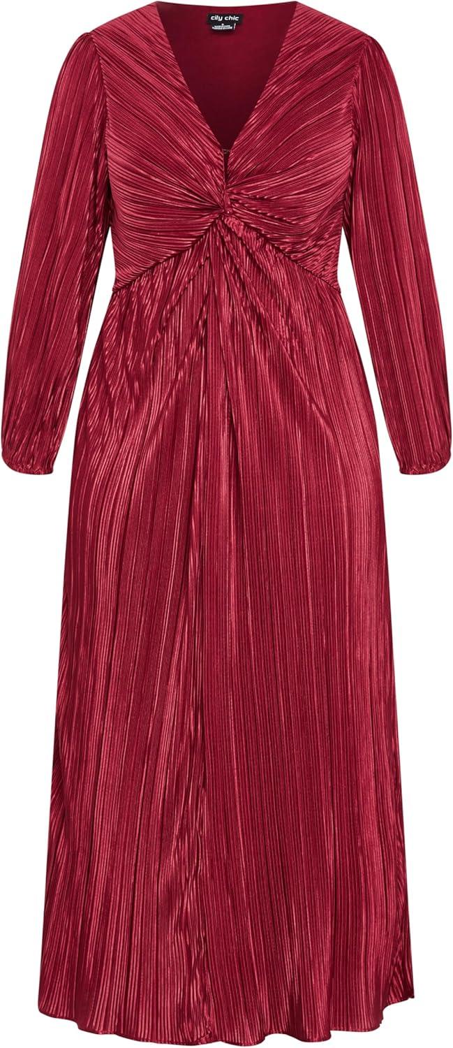 image:imageCity Chic Womens Plus Size Dress Kaya MaxiMagenta