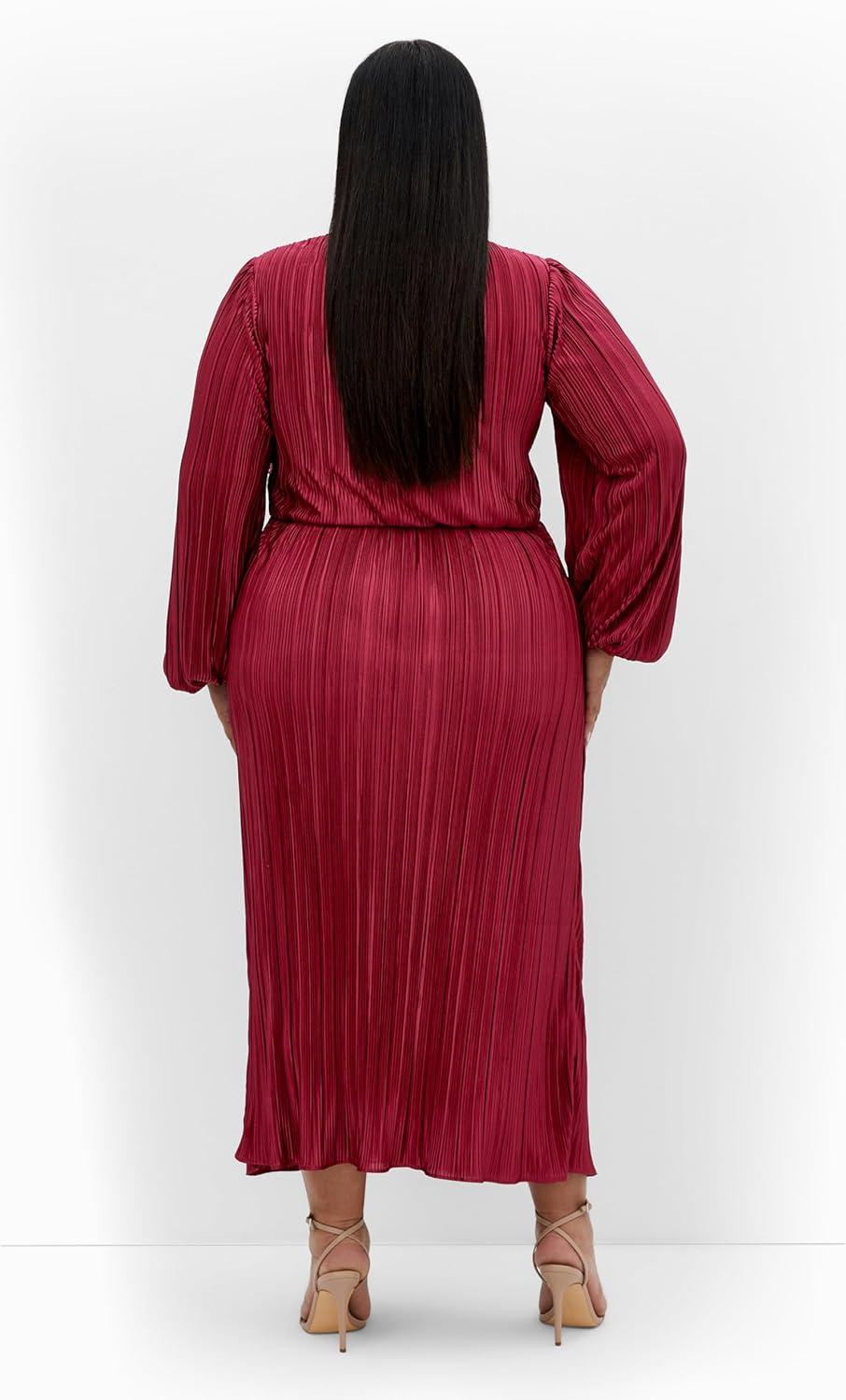 image:imageCity Chic Womens Plus Size Dress Kaya MaxiMagenta