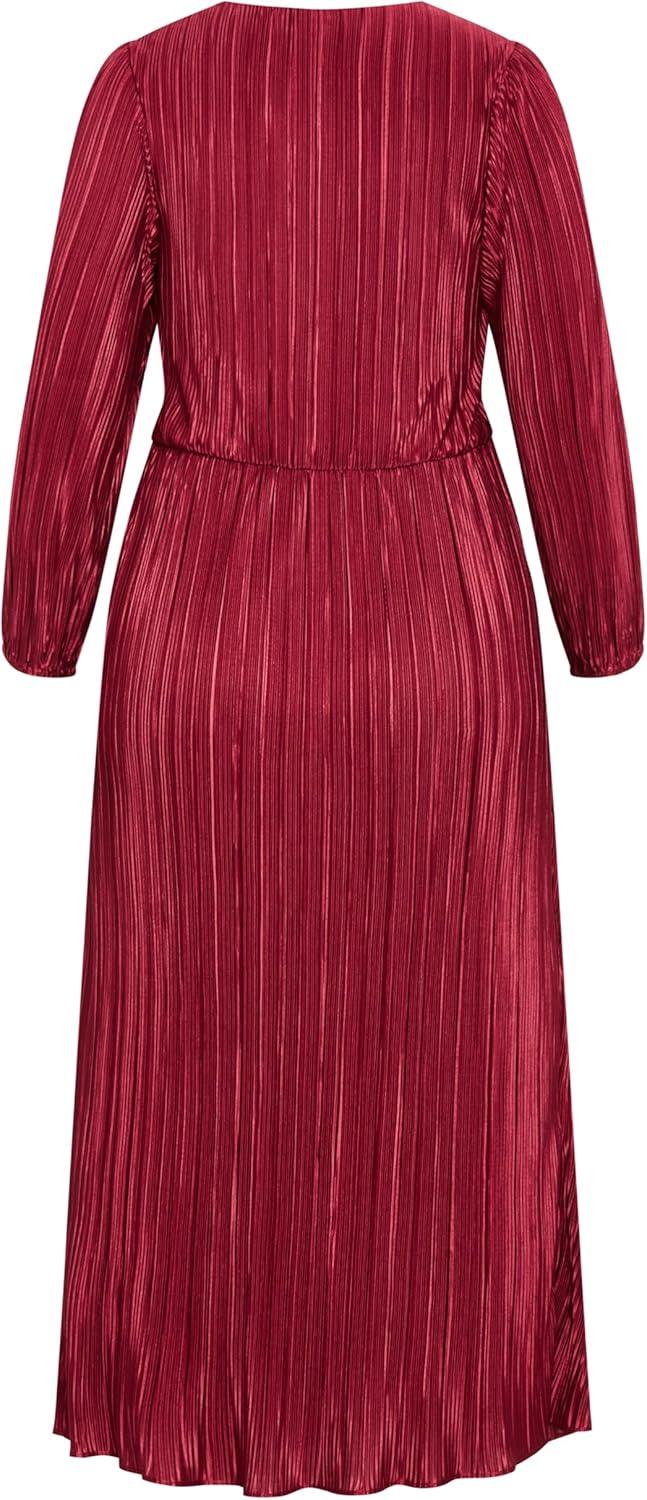 image:imageCity Chic Womens Plus Size Dress Kaya MaxiMagenta