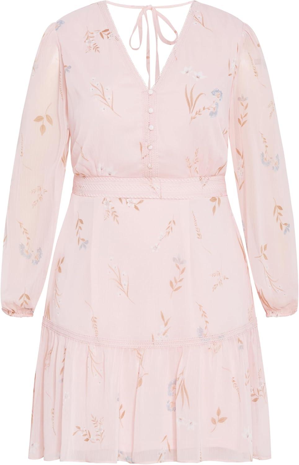 image:imageCity Chic Womens Plus Size Dress Kiki PrintAria Floral