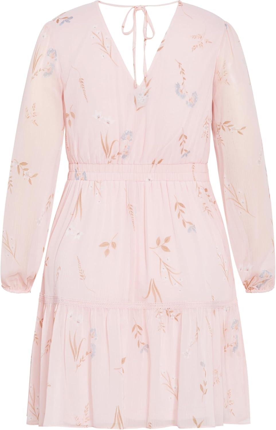 image:imageCity Chic Womens Plus Size Dress Kiki PrintAria Floral