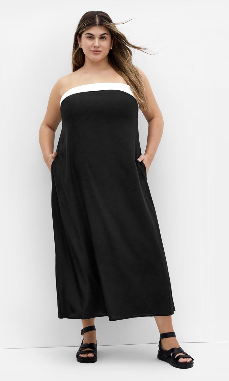 image:imageCity Chic Womens Plus Size Dress Lina 24Black