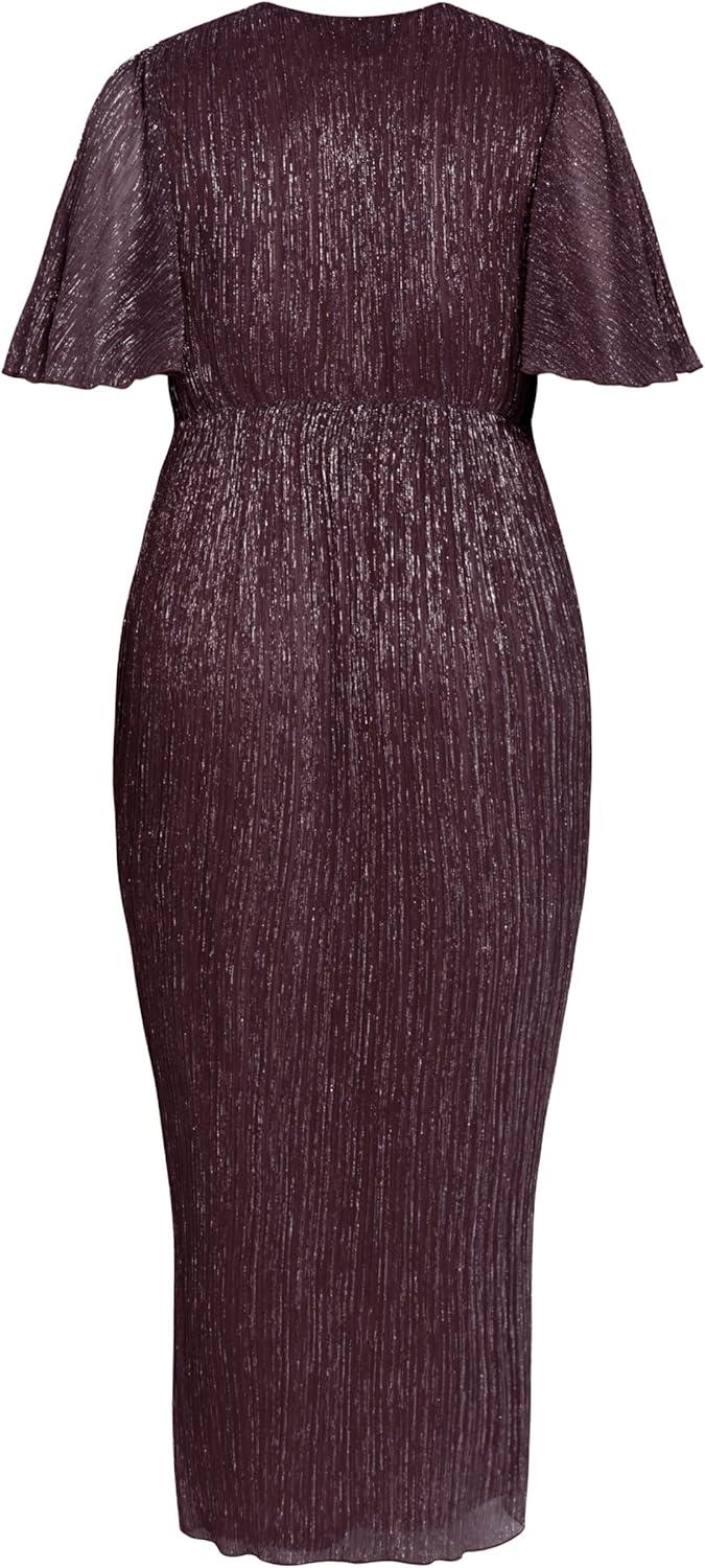 image:imageCity Chic Womens Plus Size Dress Macy MaxiPurple