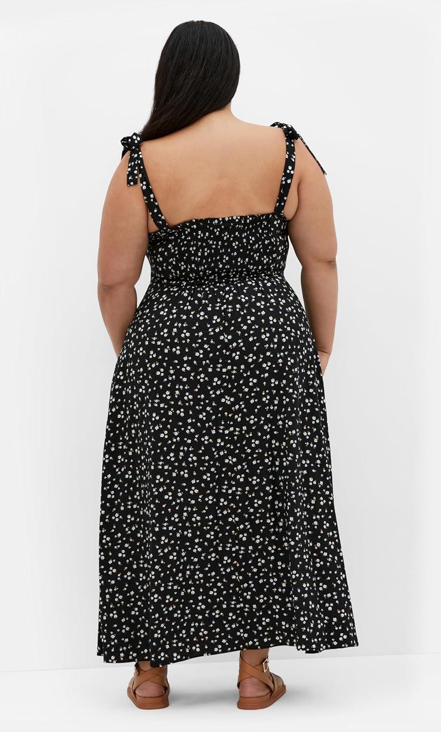 image:imageCity Chic Womens Plus Size Dress Penny PrintMeadow