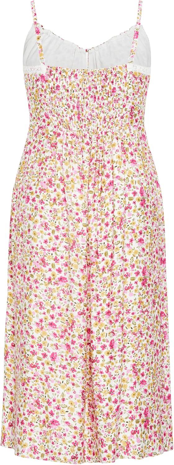 image:imageCity Chic Womens Plus Size Dress Sweet Floral MaxiSweet Pea