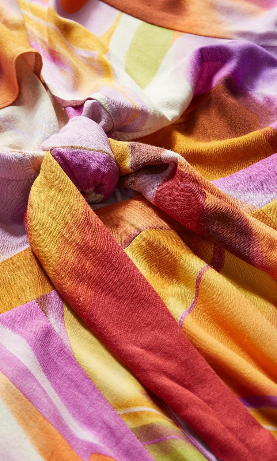 image:imageCity Chic Womens Plus Size Dress Swirl Tie PrintSummer Swirl