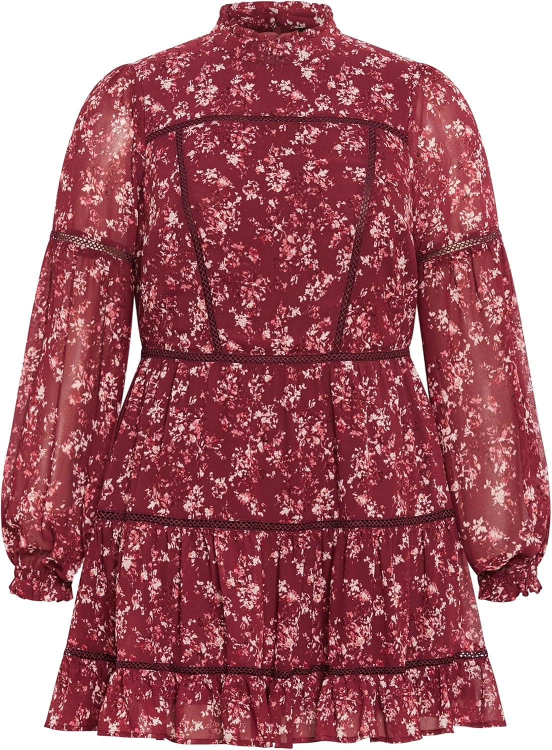 image:imageCity Chic Womens Plus Size Dress ElsieAdorn Floral
