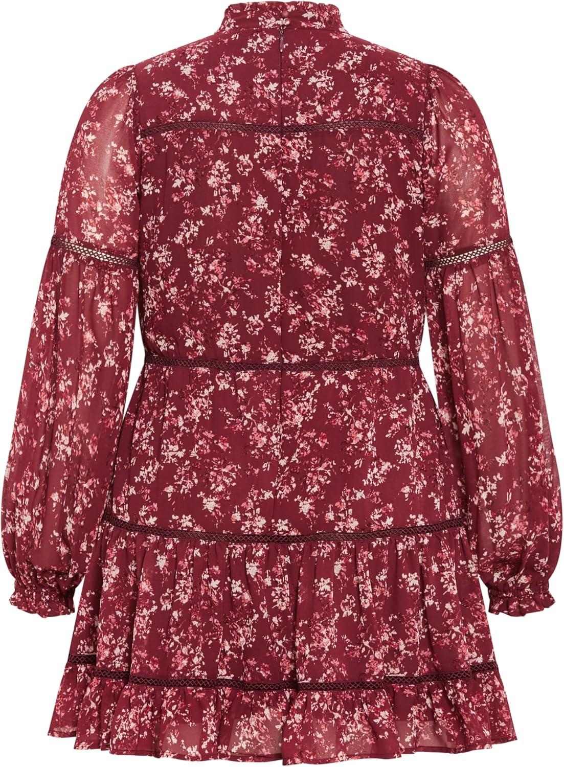 image:imageCity Chic Womens Plus Size Dress ElsieAdorn Floral