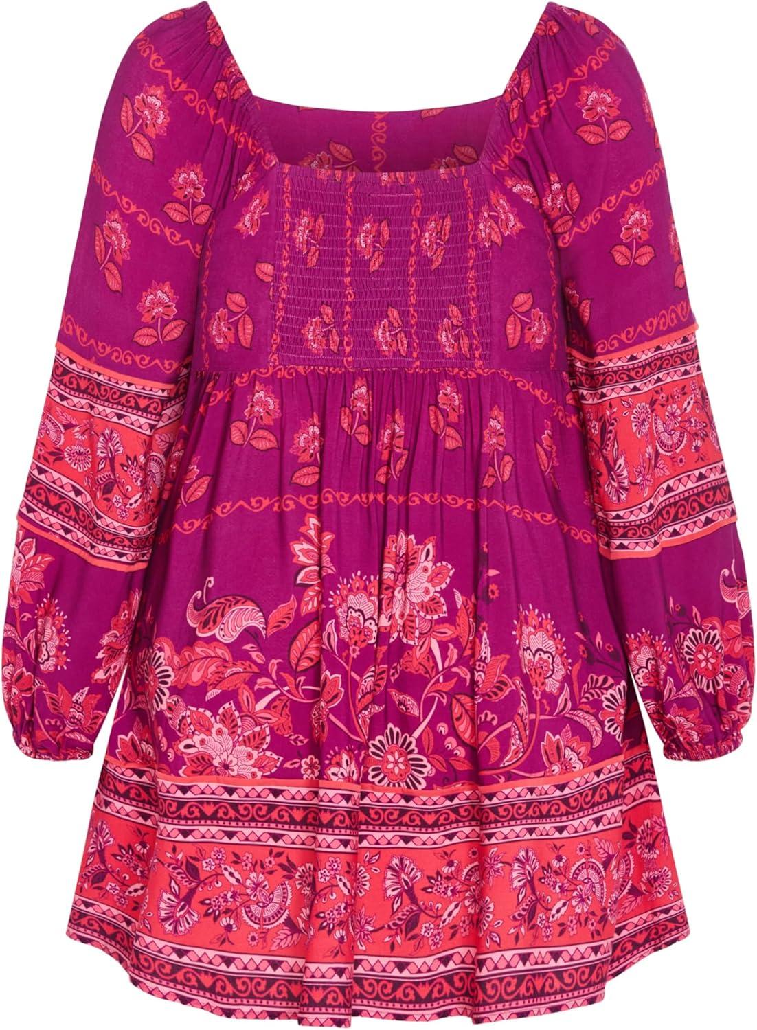 image:imageCity Chic Womens Plus Size Dress Jasmine MiniDreamy Border