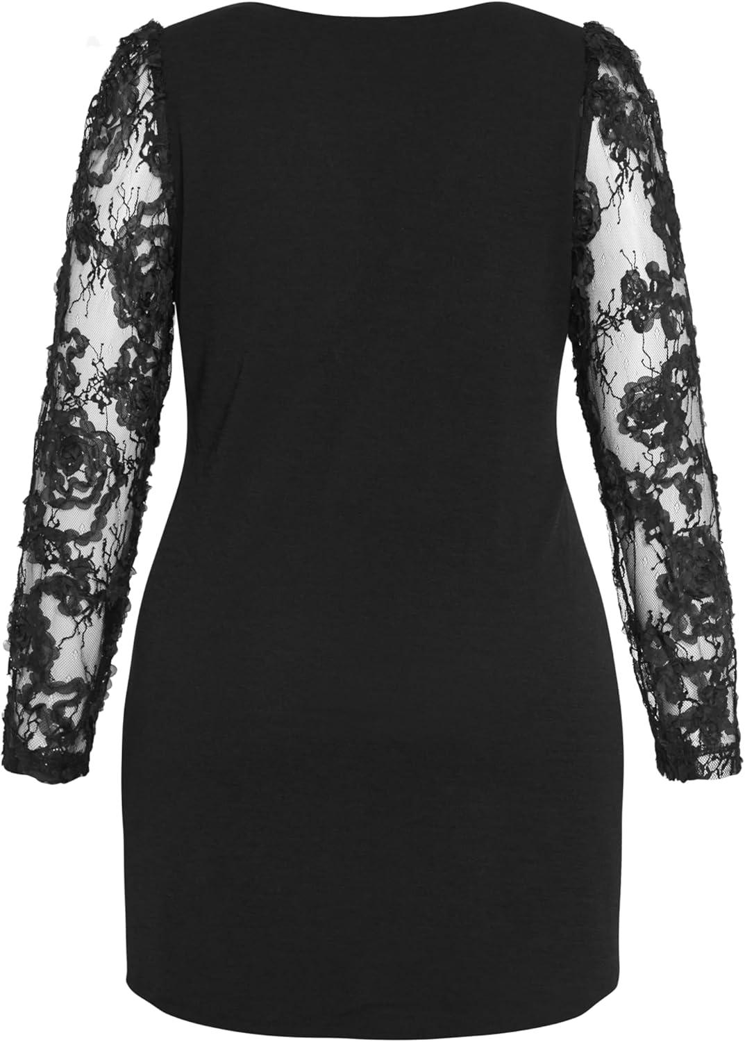 image:imageCity Chic Womens Plus Size Dress KeylaBlack