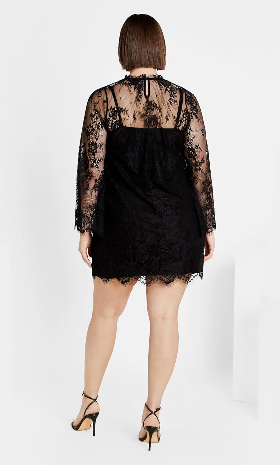 image:imageCity Chic Womens Plus Size Dress MicaelaBlack