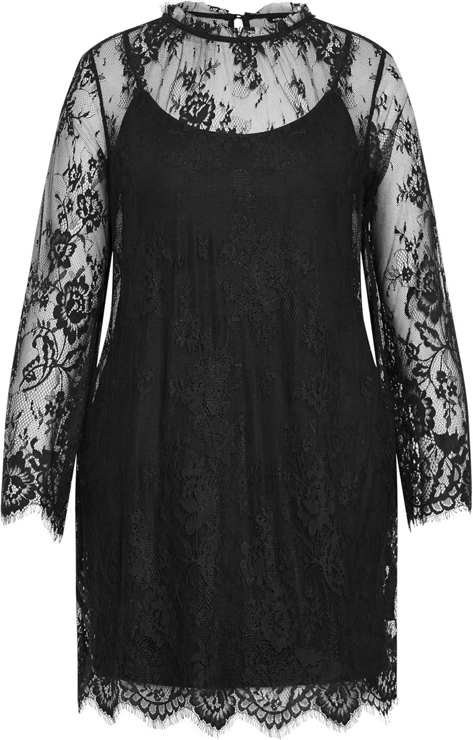 image:imageCity Chic Womens Plus Size Dress MicaelaBlack