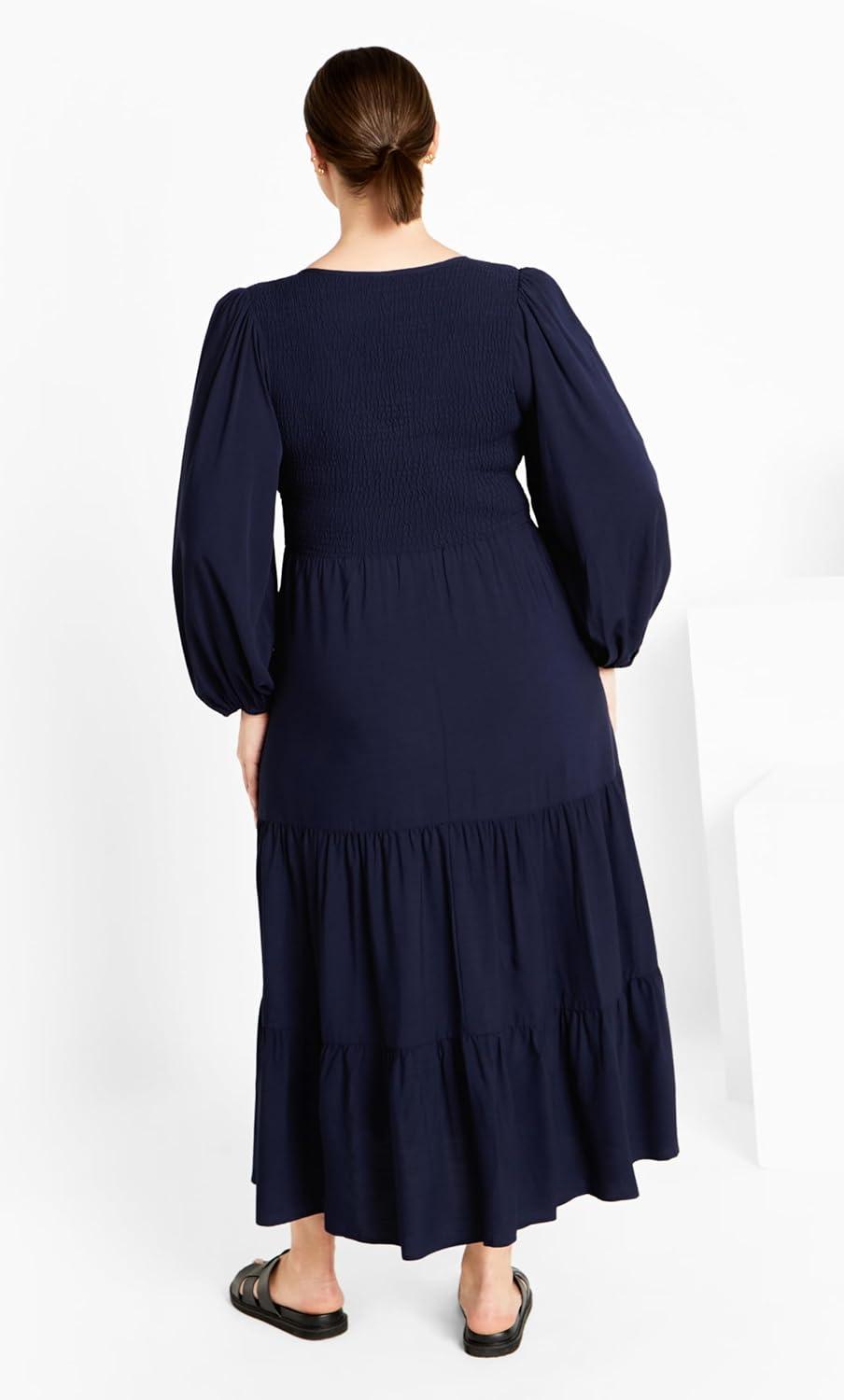 image:imageCity Chic Womens Plus Size DressJaydenNavy