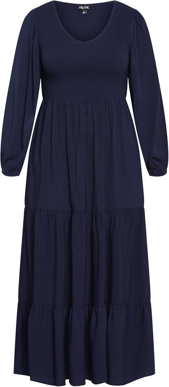 image:imageCity Chic Womens Plus Size DressJaydenNavy
