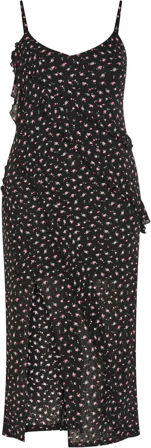 image:imageCity Chic Womens Plus Size DressShelby Print MaxiBlack Rosebud