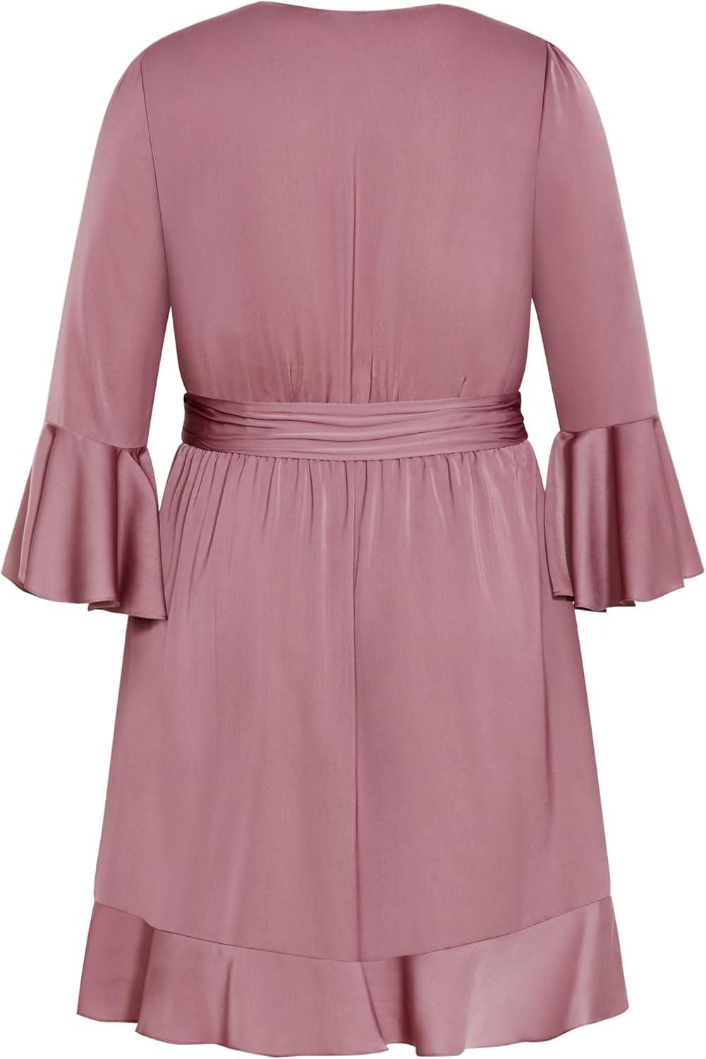 image:imageCity Chic Womens Plus Size Estelle DressDusty Orchid