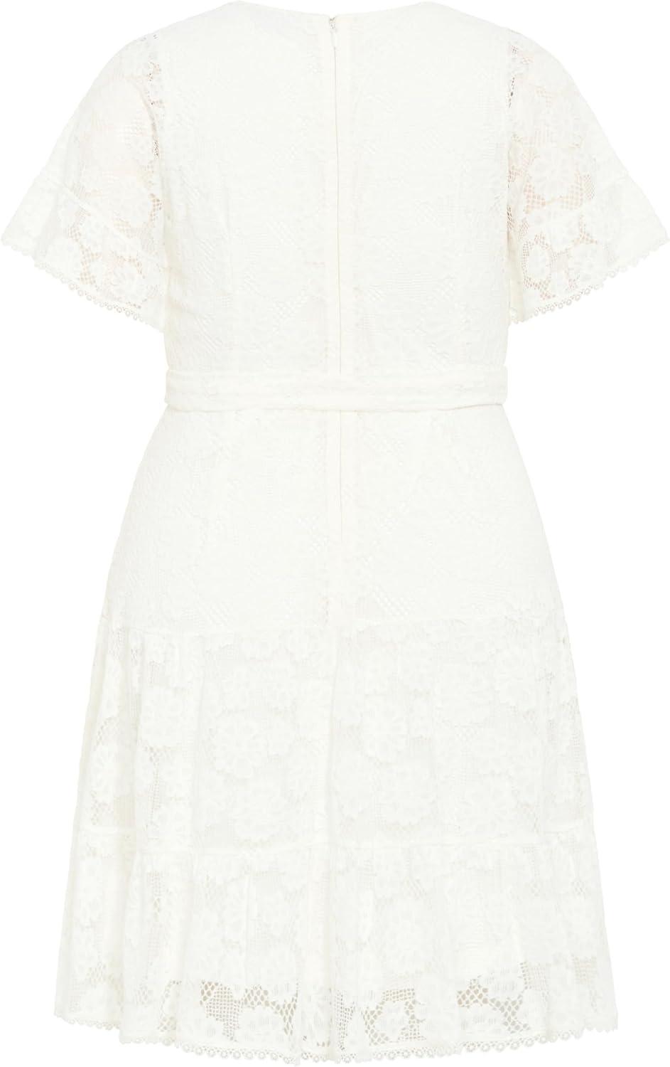 image:imageCity Chic Womens Plus Size Garden Kisses DressIvory