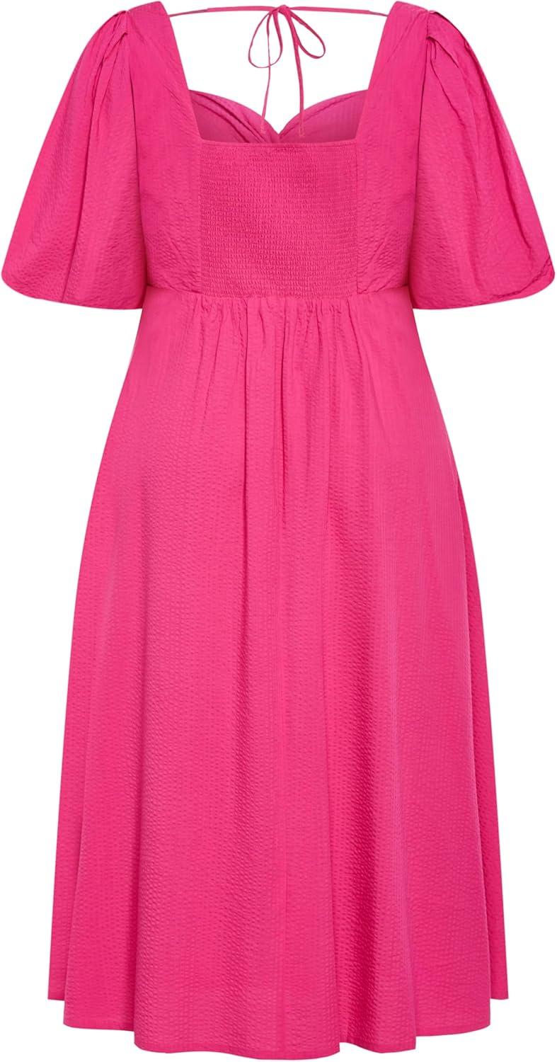 image:imageCity Chic Womens Plus Size Hermione DressPink