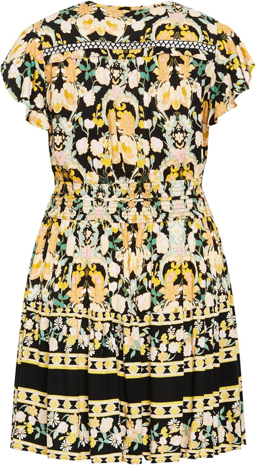 image:imageCity Chic Womens Plus Size Lilah DressBlk Free Spirit