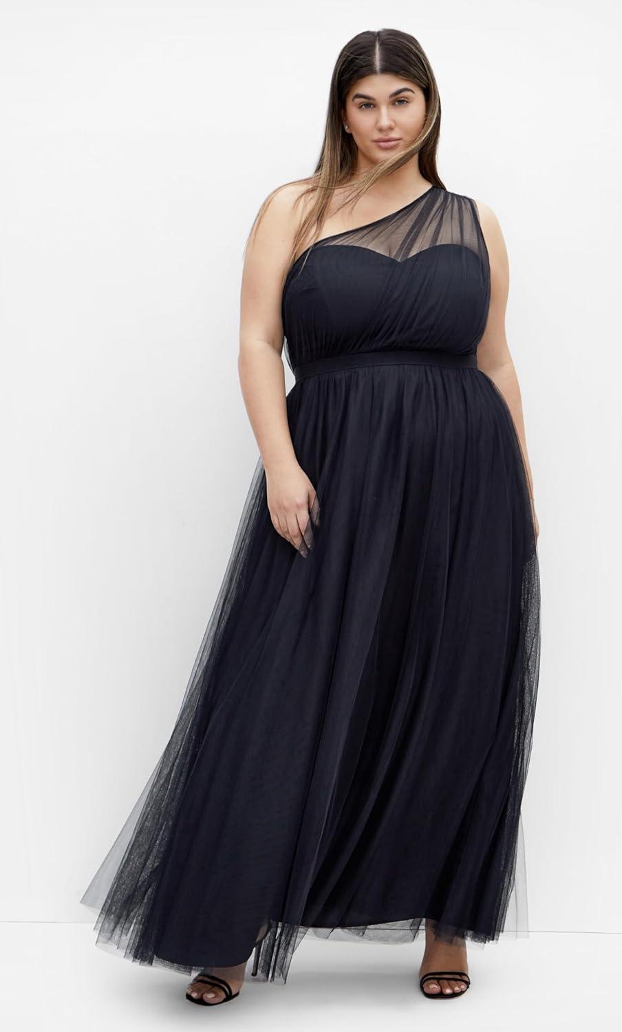 image:imageCity Chic Womens Plus Size Maxi Cocktail Dress DanielaNavy