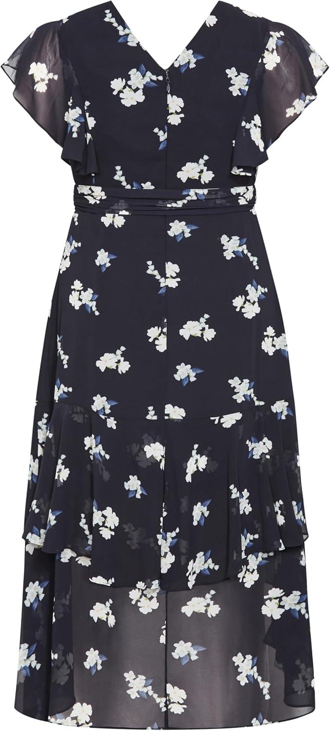 image:imageCity Chic Womens Plus Size Maxi Dress Demure FloralDemure Floral