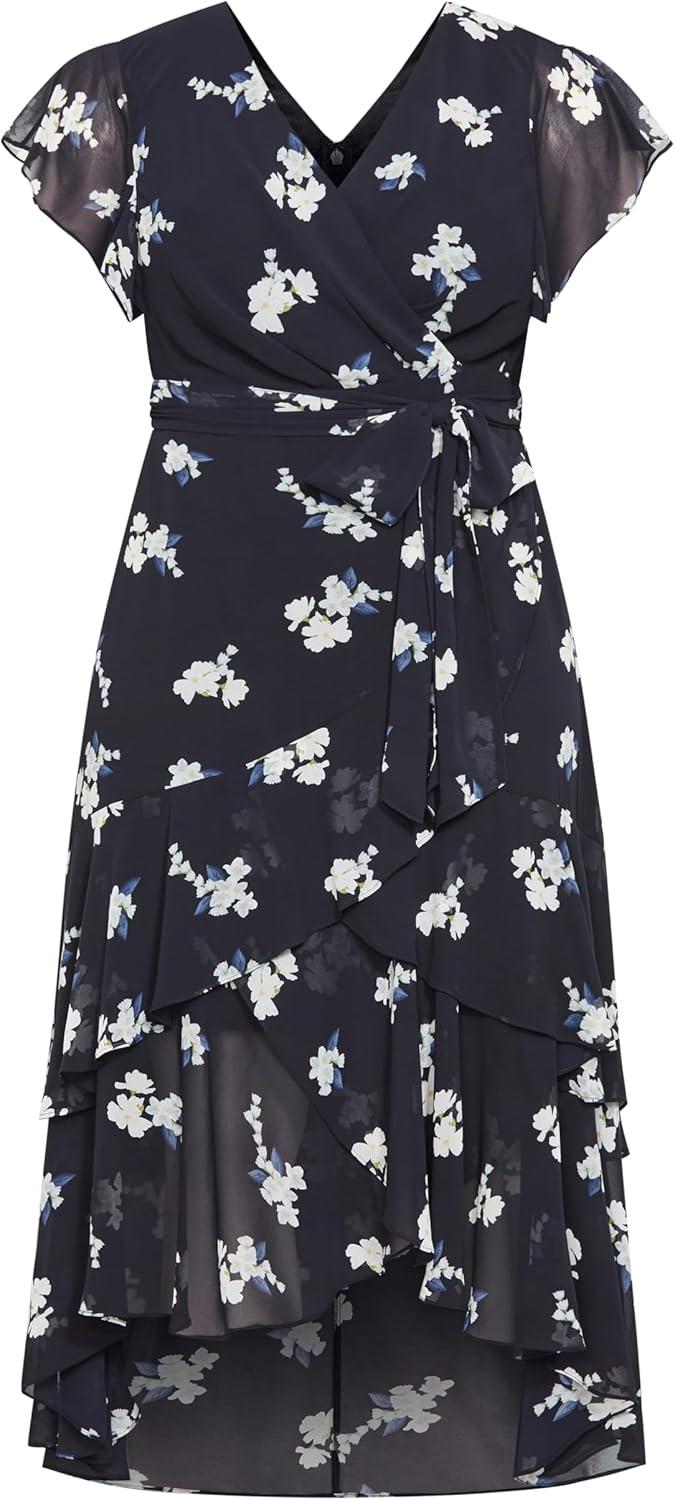 image:imageCity Chic Womens Plus Size Maxi Dress Demure FloralDemure Floral