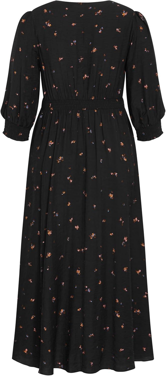 image:imageCity Chic Womens Plus Size Maxi Dress Jolene PrintBaby Ditsy