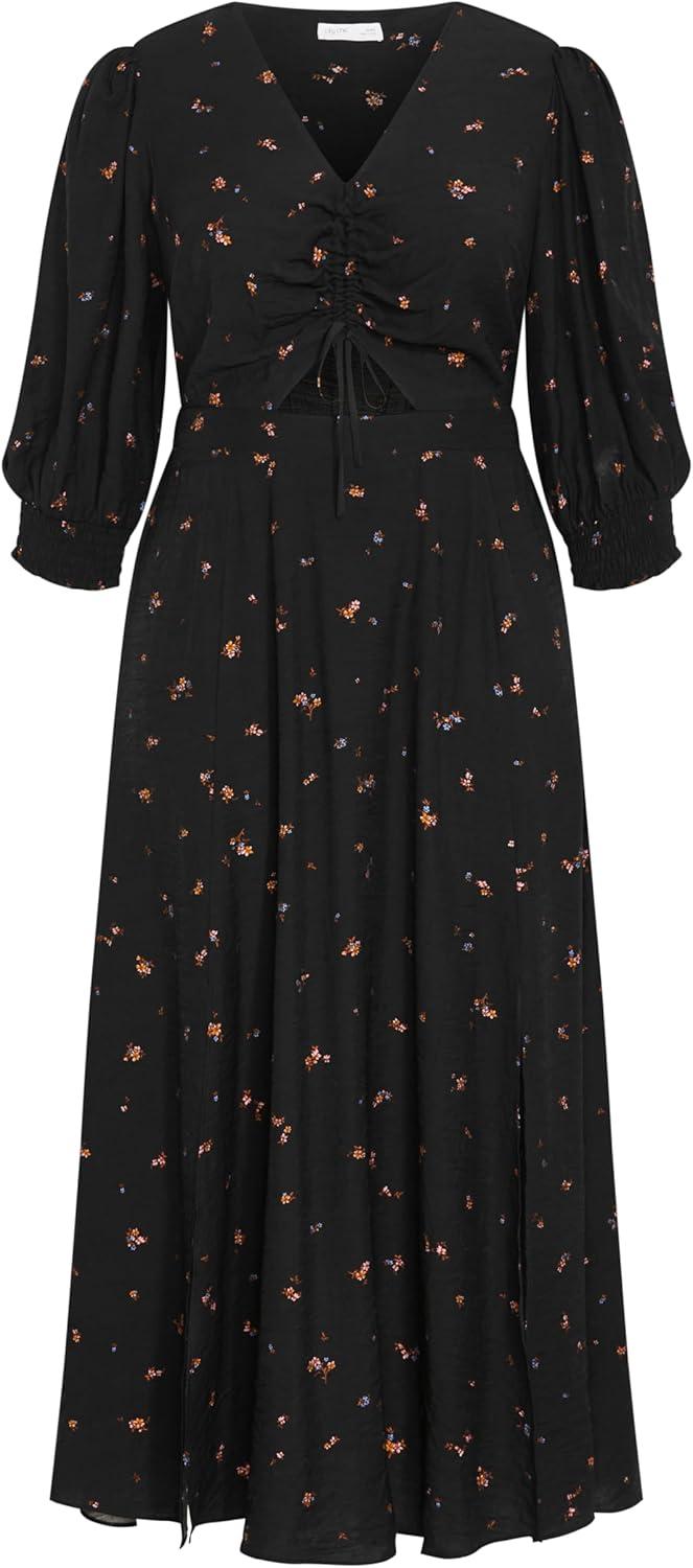 image:imageCity Chic Womens Plus Size Maxi Dress Jolene PrintBaby Ditsy