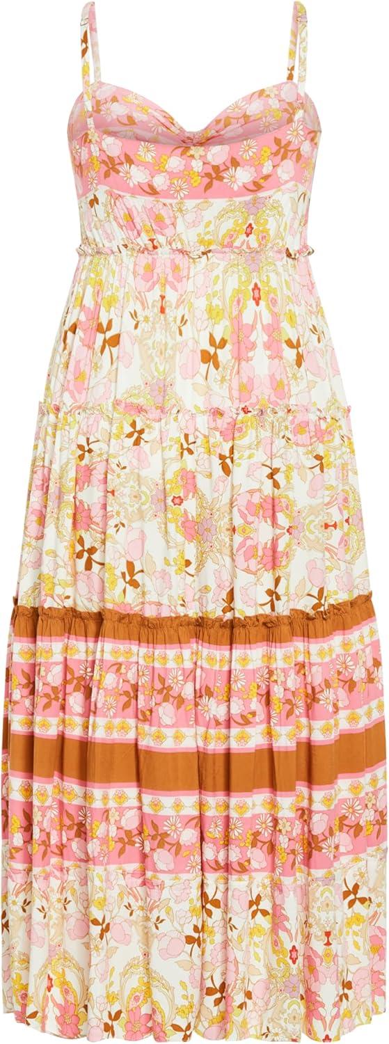 image:imageCity Chic Womens Plus Size Maxi Dress Lilah LoveIvory Free Spirit