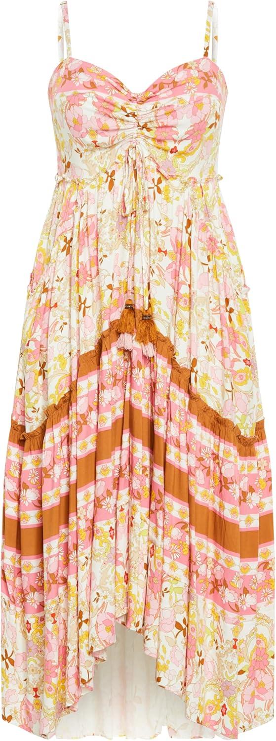 image:imageCity Chic Womens Plus Size Maxi Dress Lilah LoveIvory Free Spirit