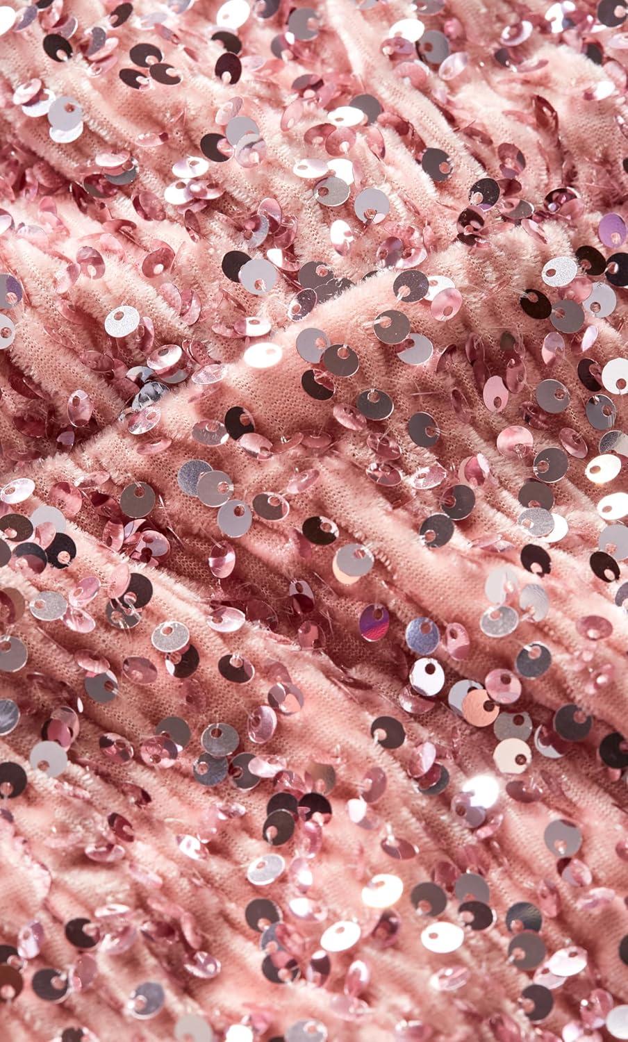 image:imageCity Chic Womens Plus Size Sequin Party DressSoft Pink
