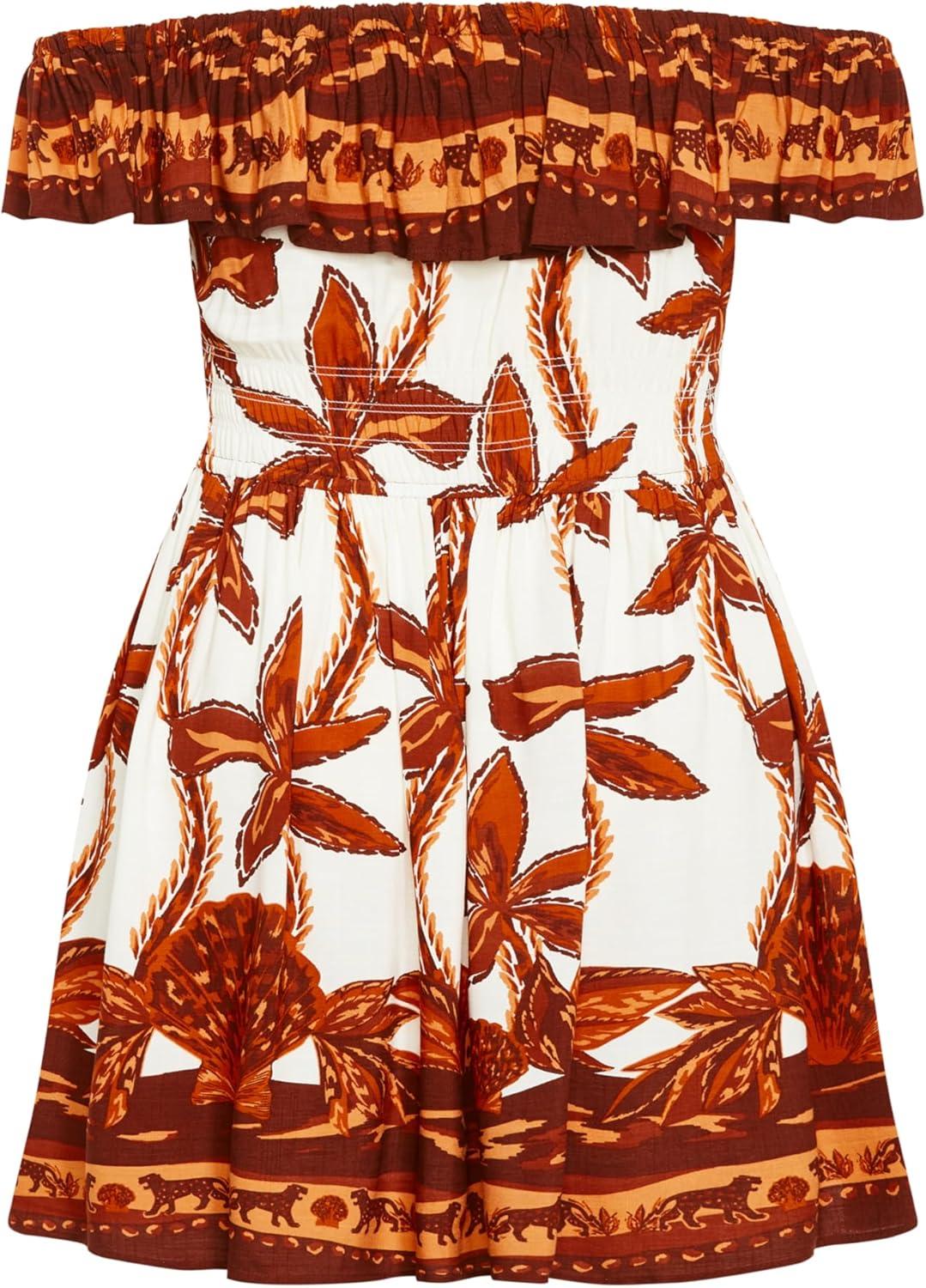image:imageCity Chic Womens Plus Size Tahitian Border DressTahitian Brd