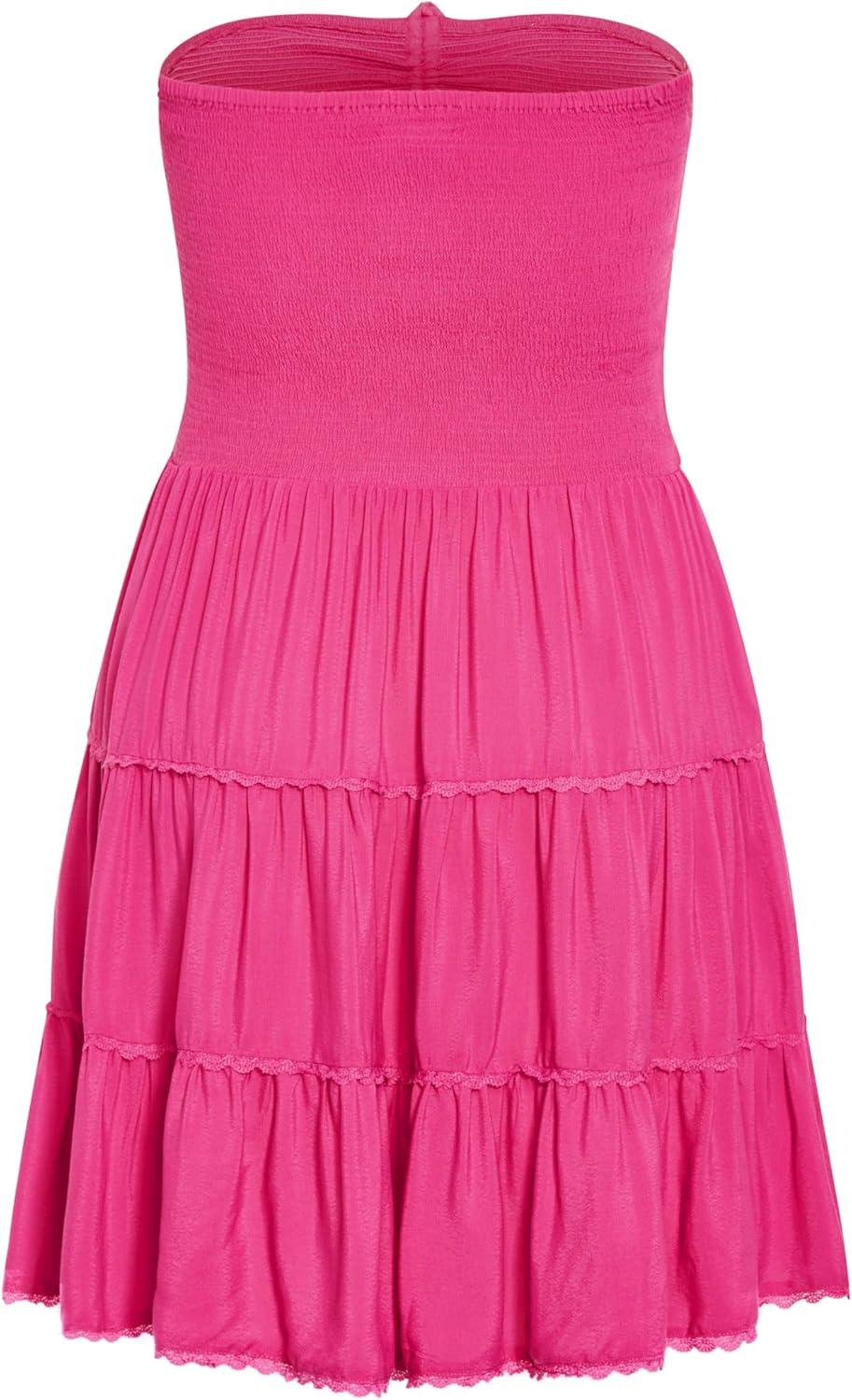 image:imageCity Chic Womens Plus Size Tahlia DressFlamingo