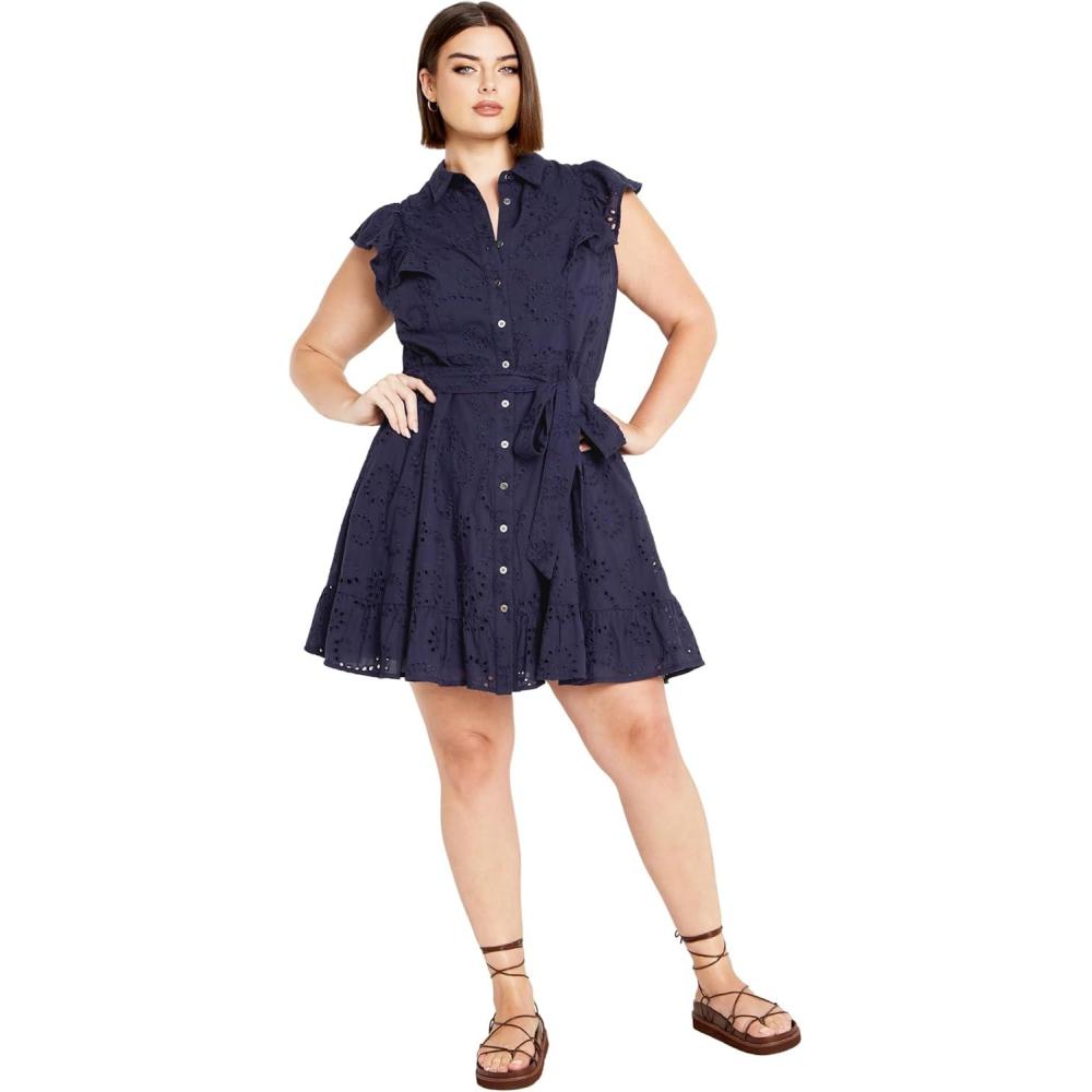 image:imageCity Chic Womens Dress  CaseyNavy