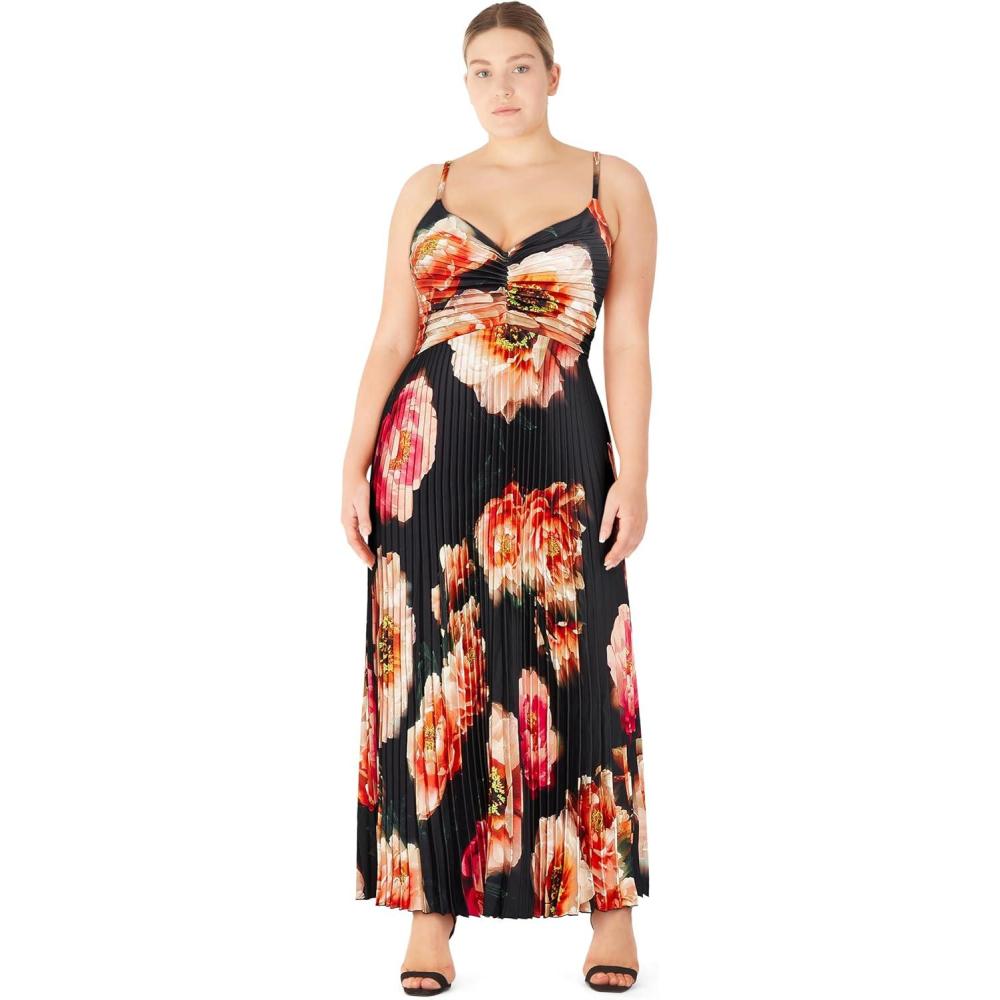 image:imageCity Chic Womens Plus Size Cocktail Dress Nova Print MaxiFloral