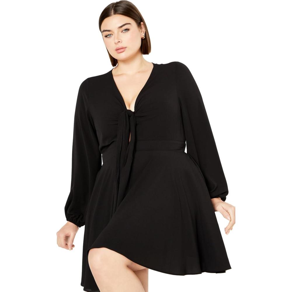 image:imageCity Chic Womens Plus Size Dress  AdelynBlack