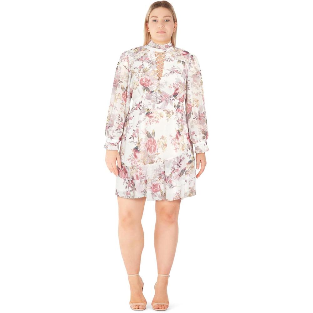image:imageCity Chic Womens Plus Size Dress  AmaniFloral