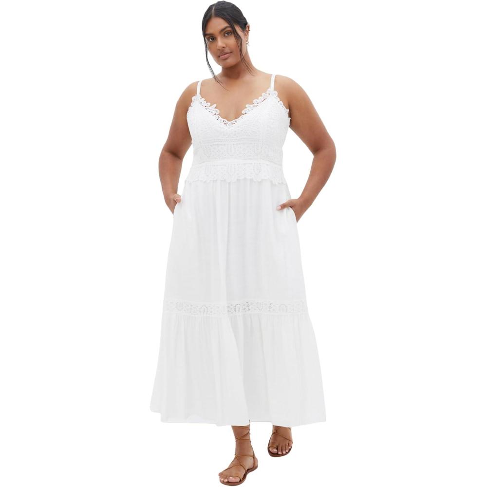 image:imageCity Chic Womens Plus Size Dress Brielle MaxiIvory