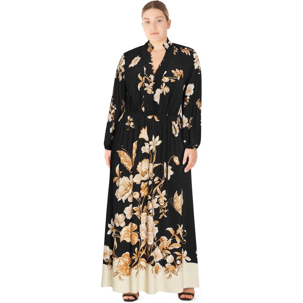 image:imageCity Chic Womens Plus Size Dress  Fernanda MaxiFloral