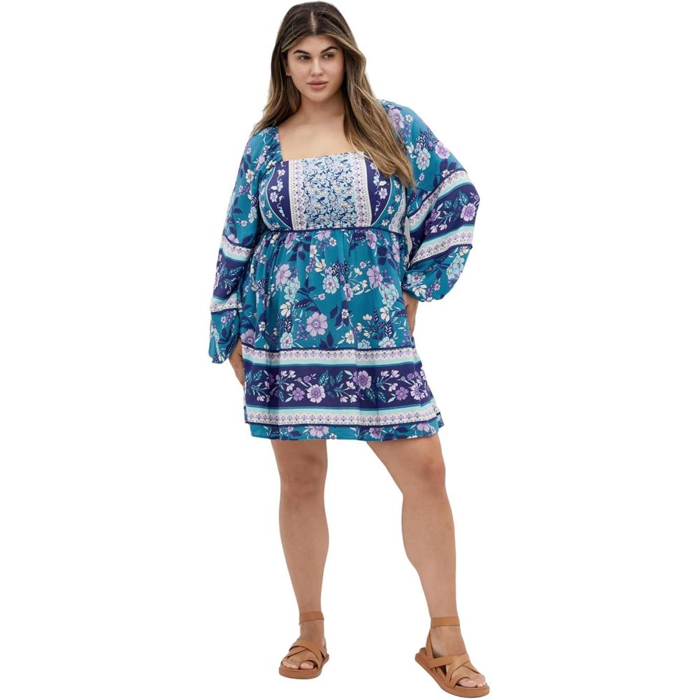 image:imageCity Chic Womens Plus Size Dress Jasmine MiniJewel Border