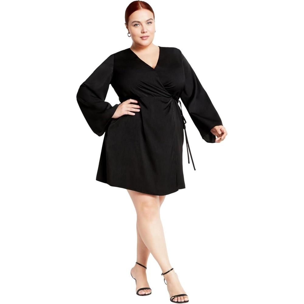 image:imageCity Chic Womens Plus Size Dress LennaBlack