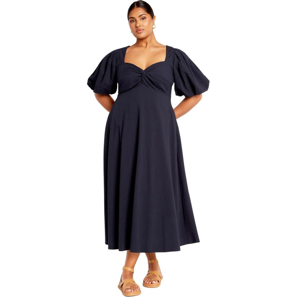 image:imageCity Chic Womens Plus Size Hermione DressNavy