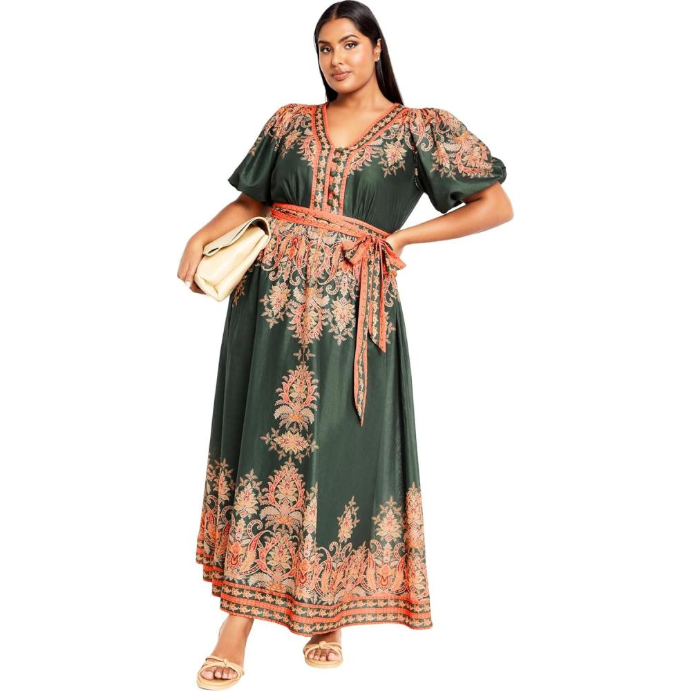 image:imageCity Chic Womens Plus Size Higher Love Maxi DressHigher Love Plc